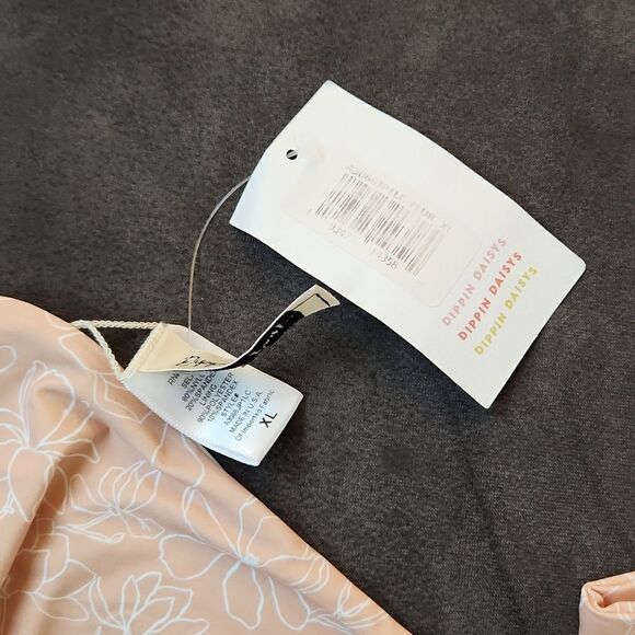 New Dippin daisys bathing suit bottom swimsuit bottom high waist floral with tie - Picture 4 of 8